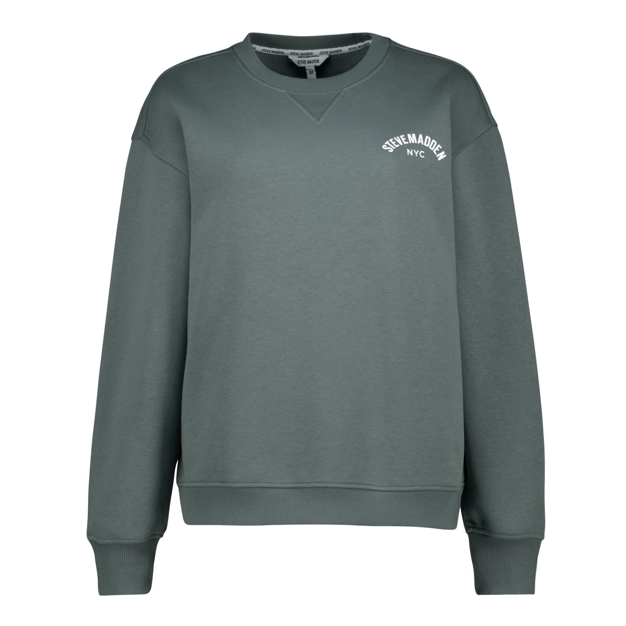 AMELIA SAGE OVERSIZED CREW NECK FLEECE SWEAT