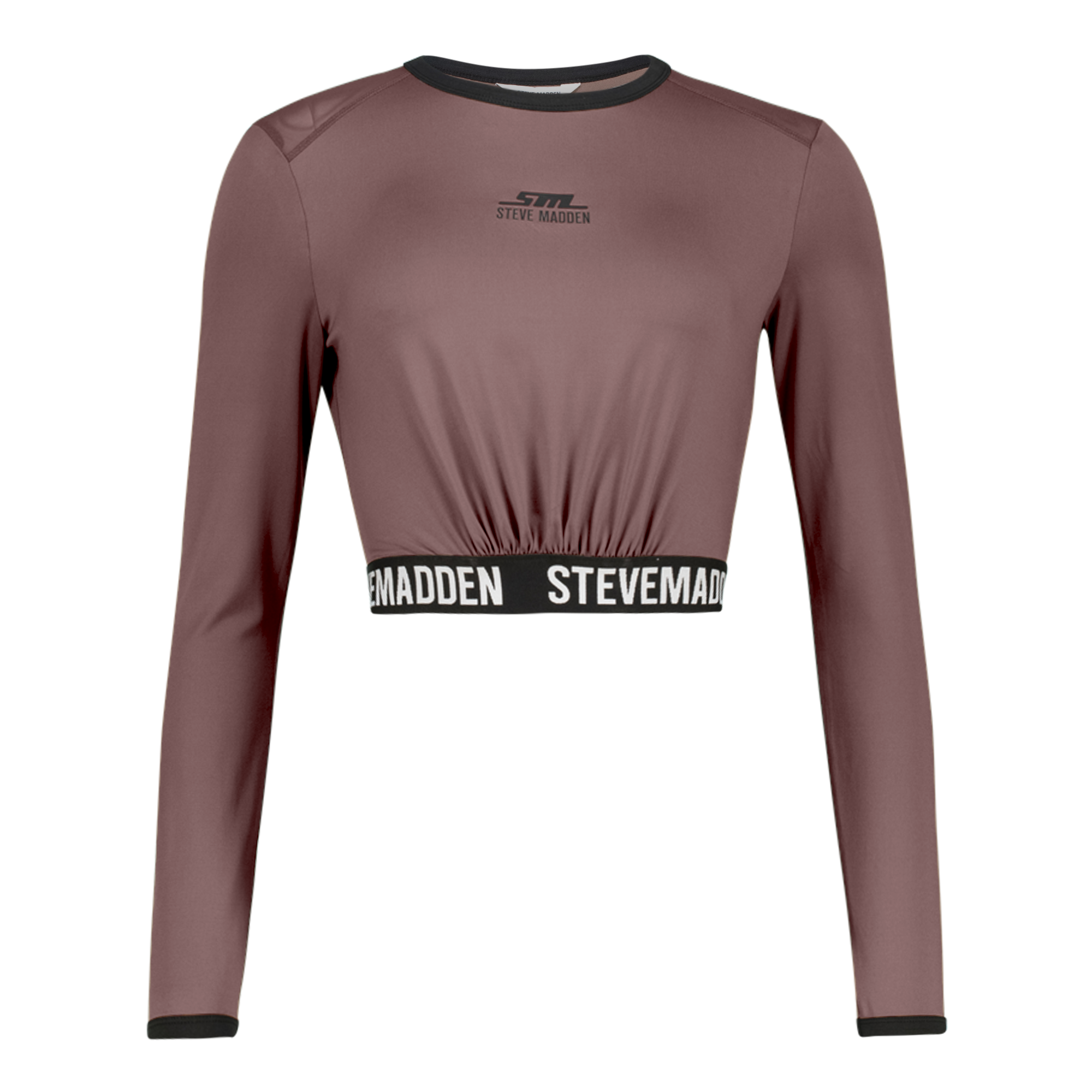 TIANA DARK TAUPE ACTIVE TOP