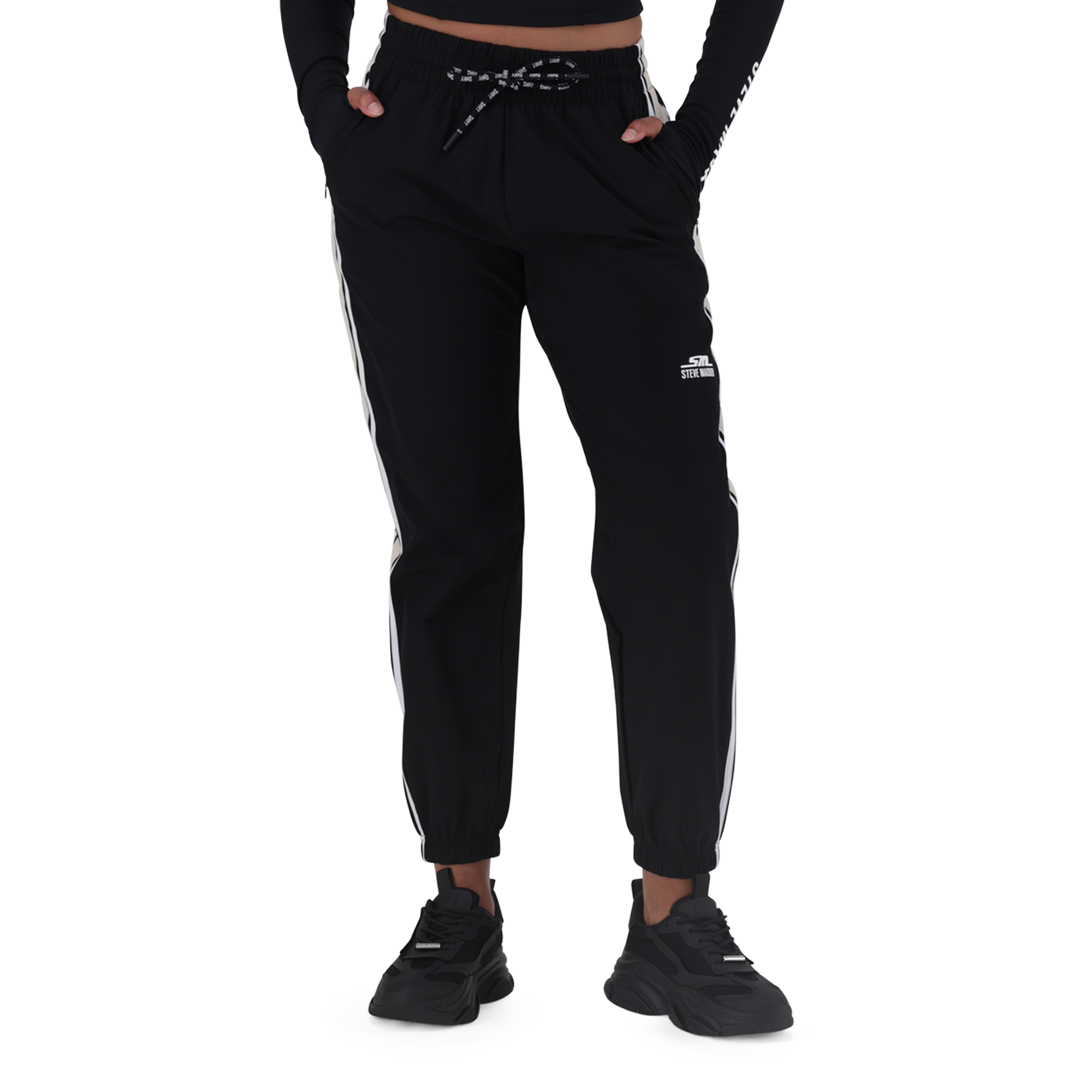 KEILANI BLACK ACTIVE JOGGER