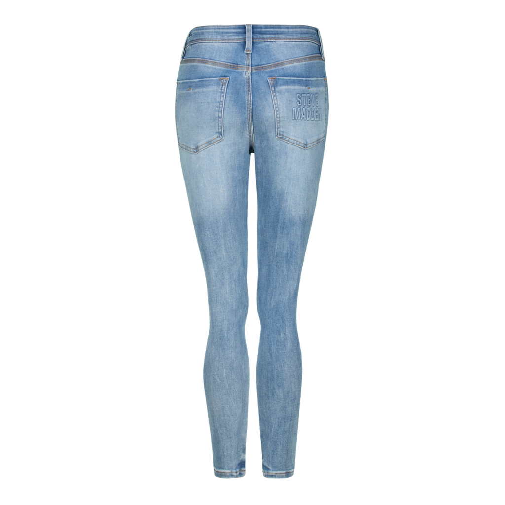EVA CURVY MID WASH SKINNY