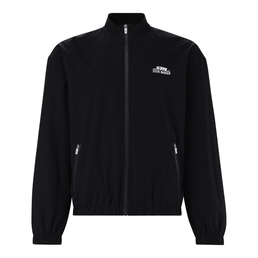 ADAM BLACK ACTIVE FULL ZIP WIND BREAKER