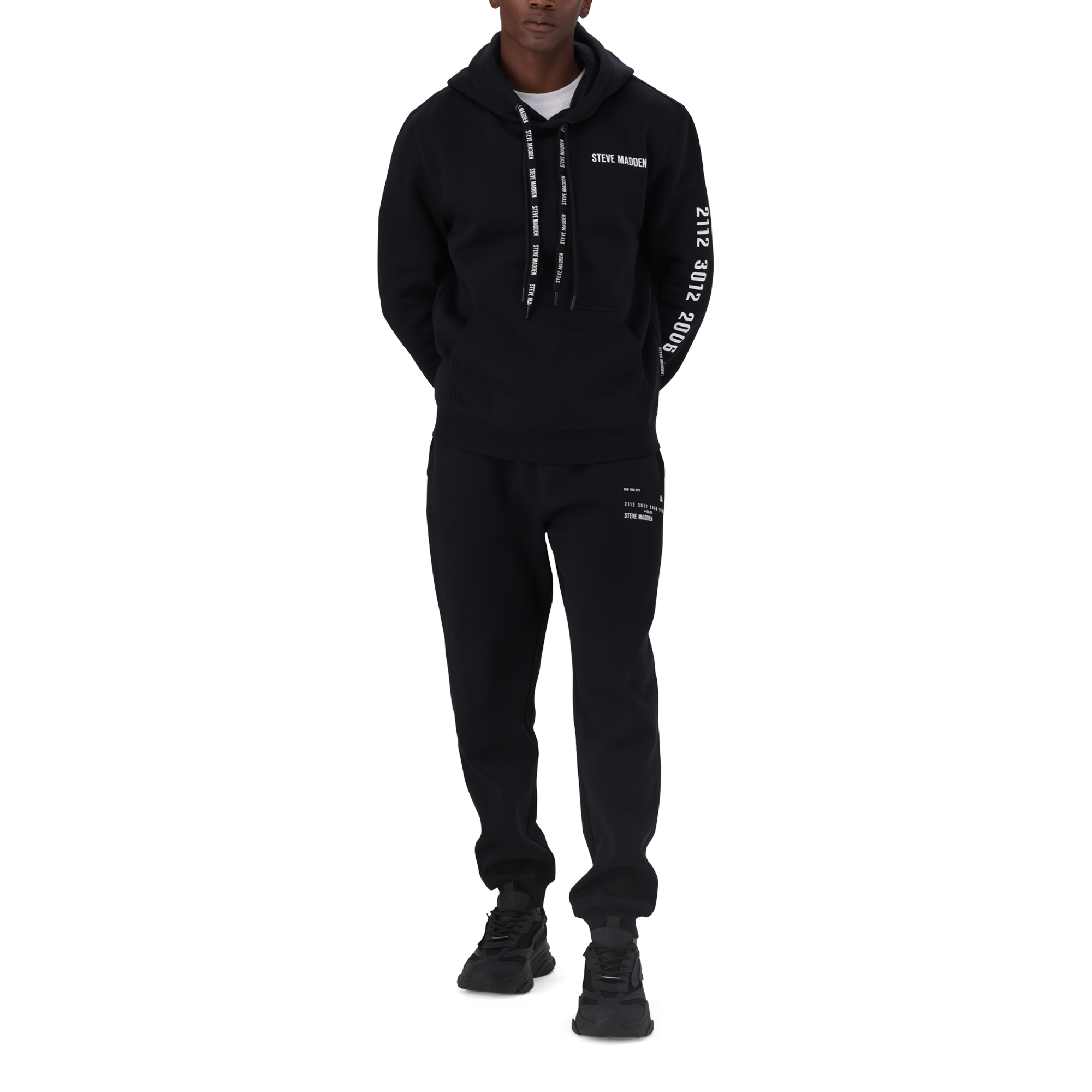 COLE BLACK FLEECE HOODED SWEAT