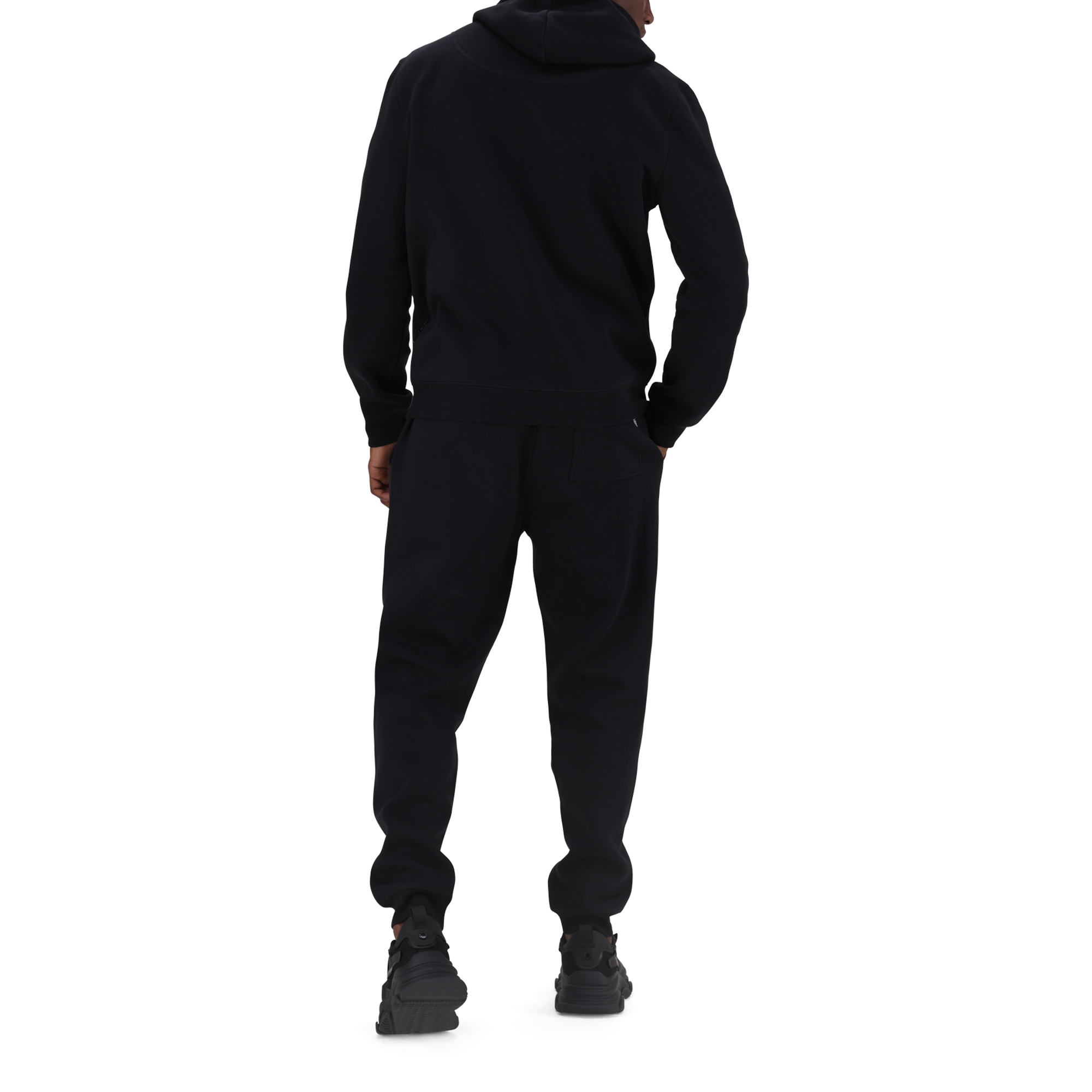 COLE BLACK FLEECE HOODED SWEAT