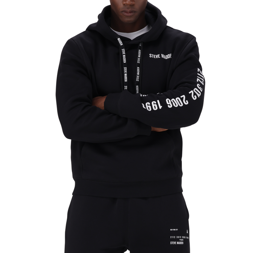 COLE BLACK FLEECE HOODED SWEAT