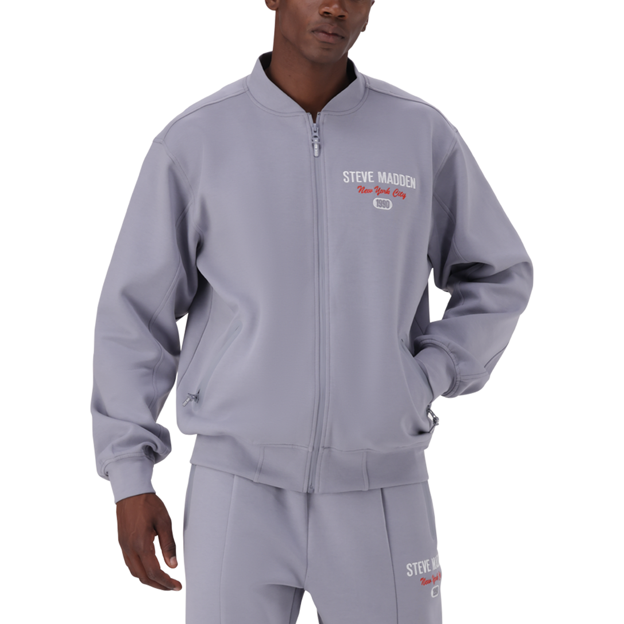 DREW GREY SCUBA ZIP THROUGH SWEAT