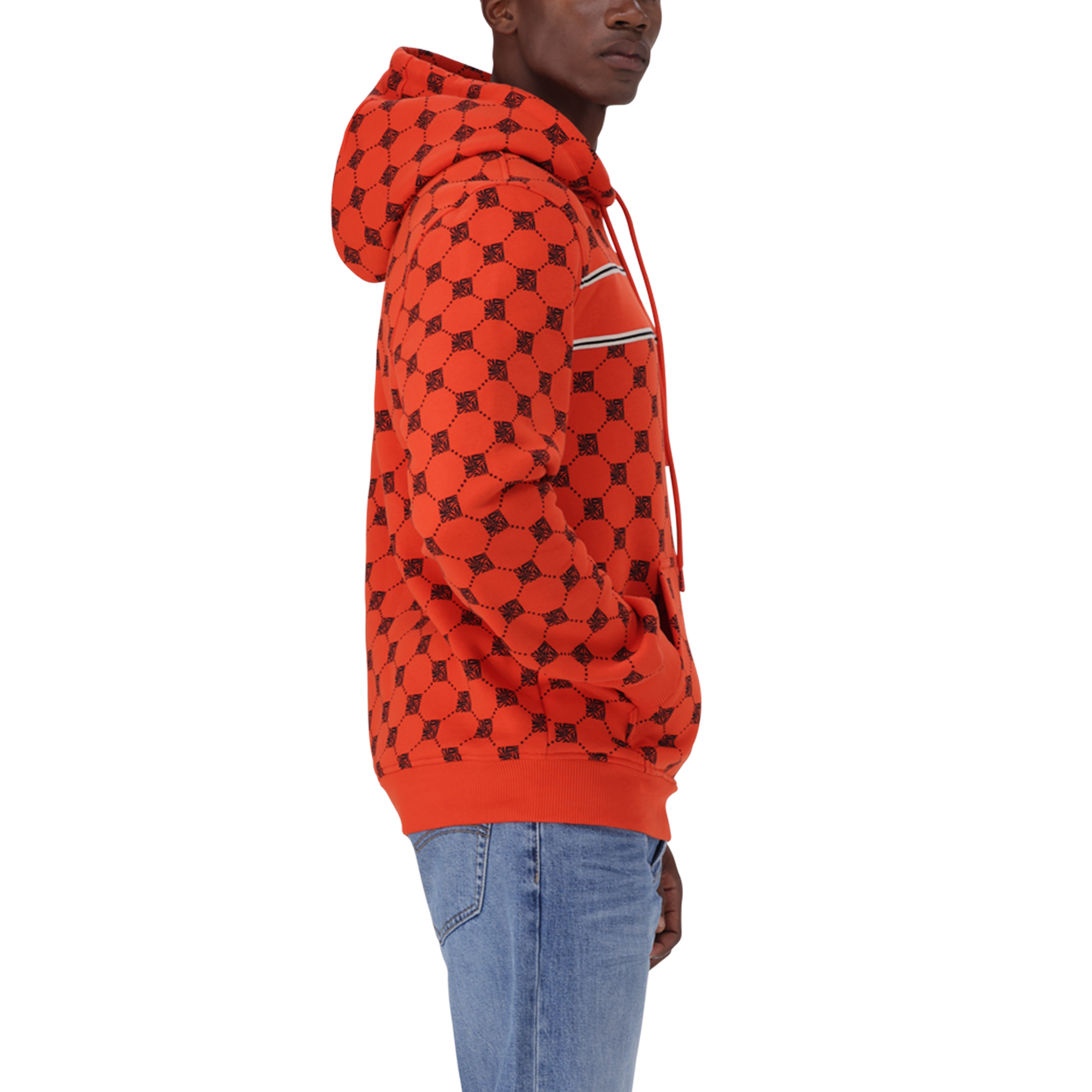 SOREN TANGERINE  FLEECE HOODY