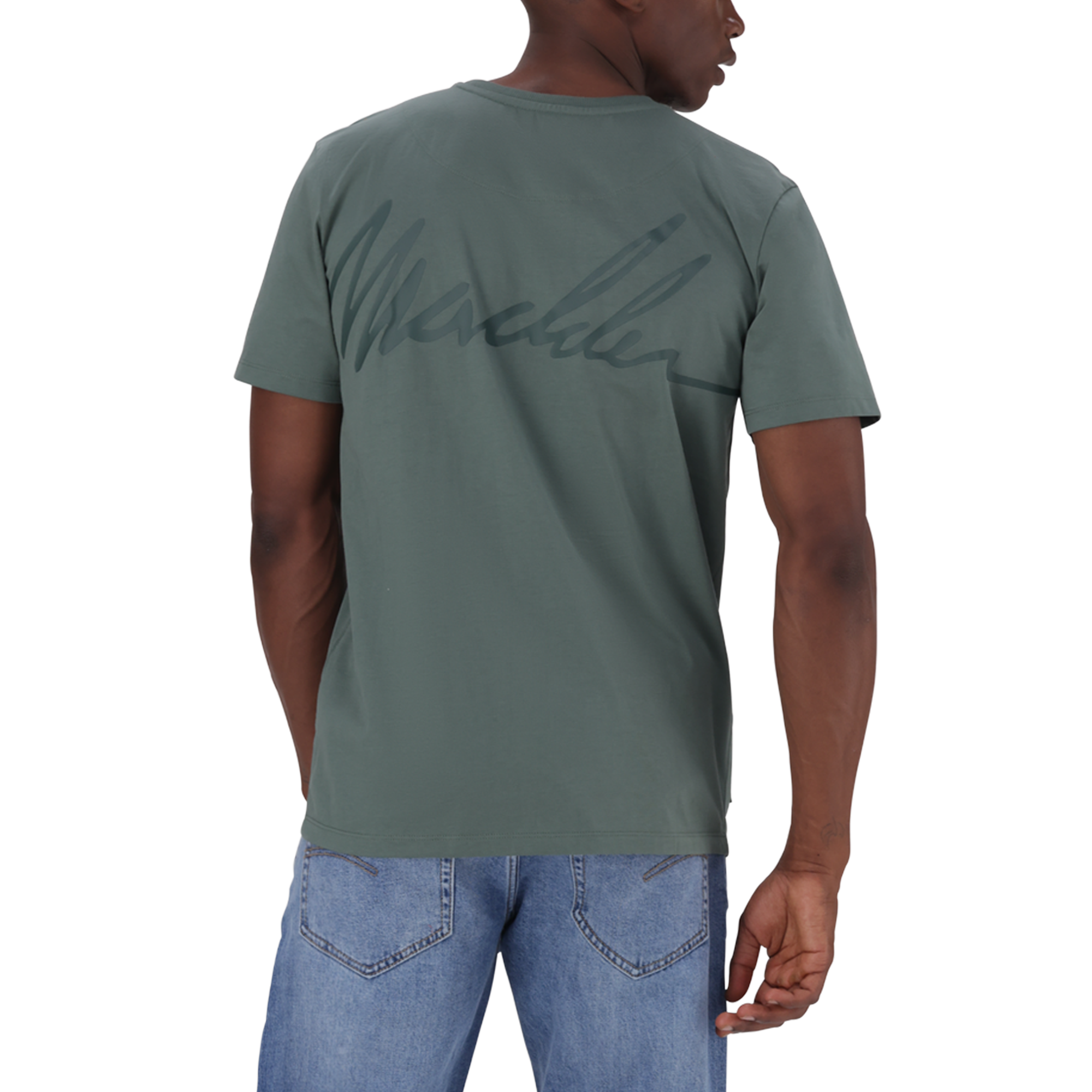 OMARI SAGE CREW NECK T-SHIRT