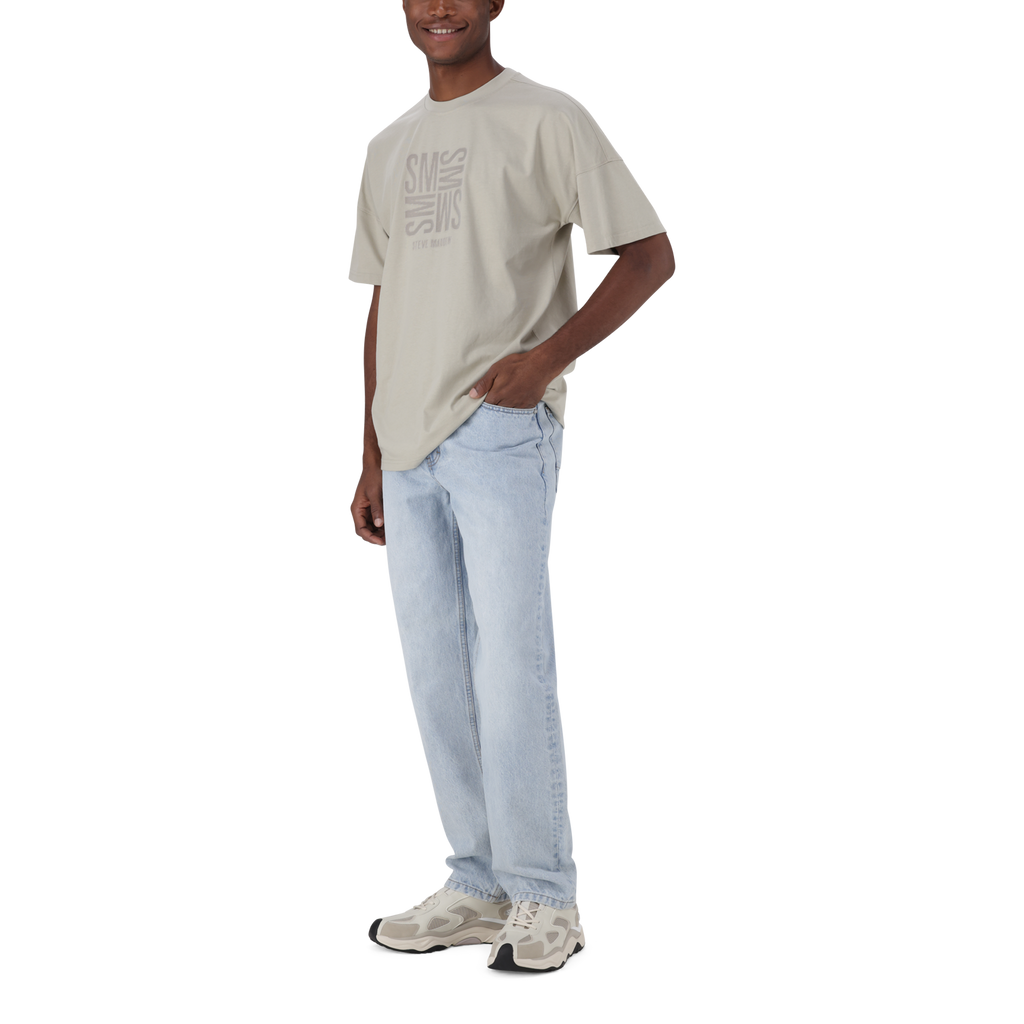 RANCO SUSTAINED GREY CREW NECK T-SHIRT