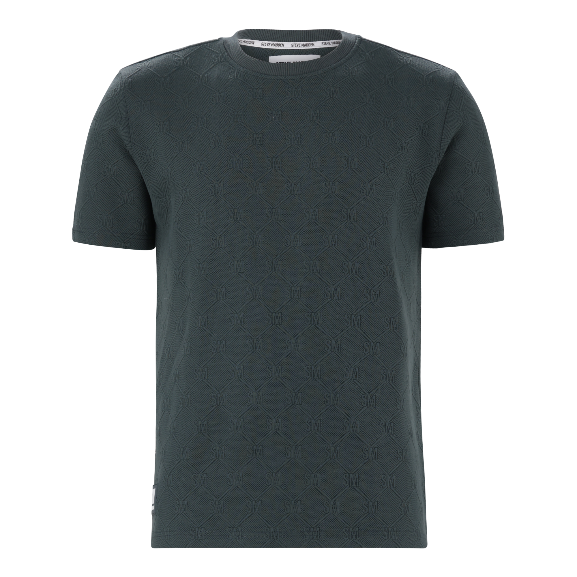 TRISTAN DARK GREEN JACQUARD T-SHIRT