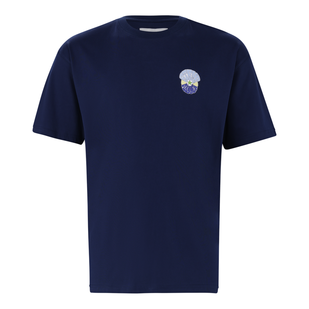 QUINCY NAVY CREW NECK T-SHIRT