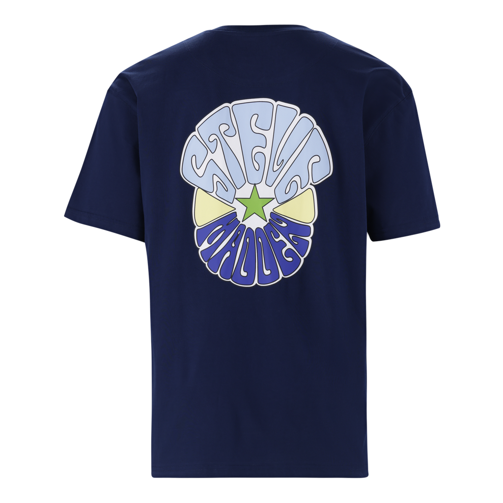 QUINCY NAVY CREW NECK T-SHIRT