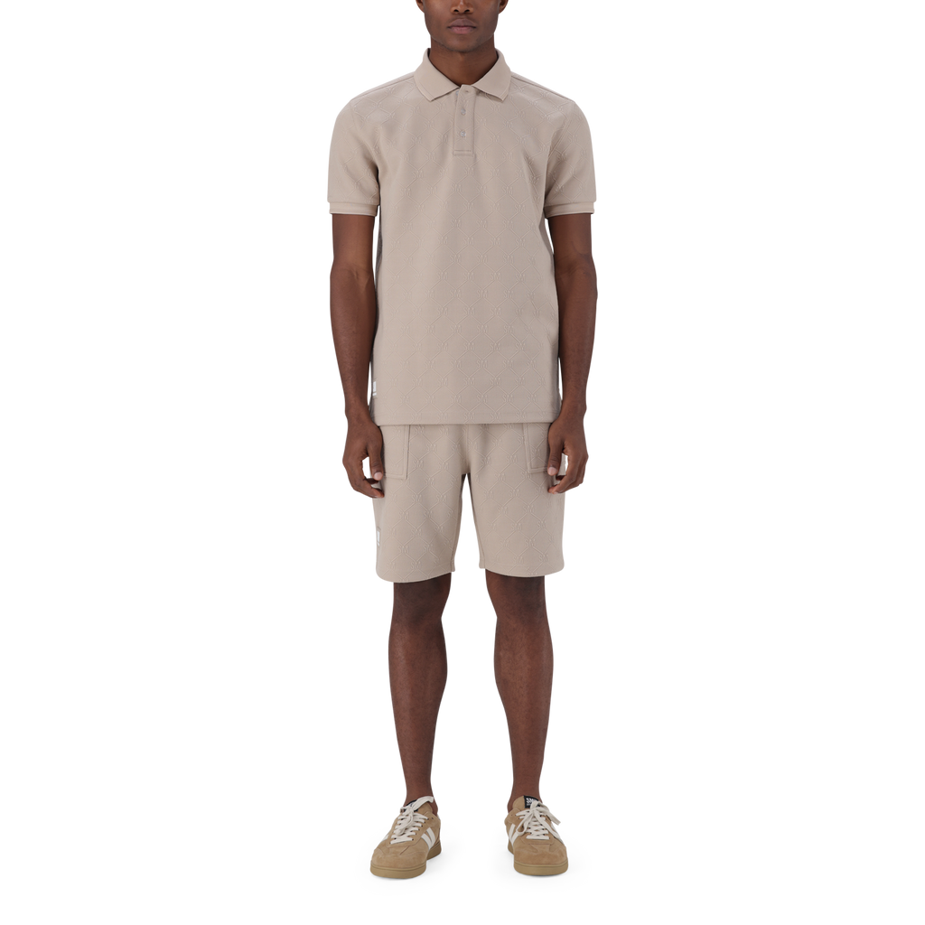 PAUL NEUTRAL JACQUARD GOLFER