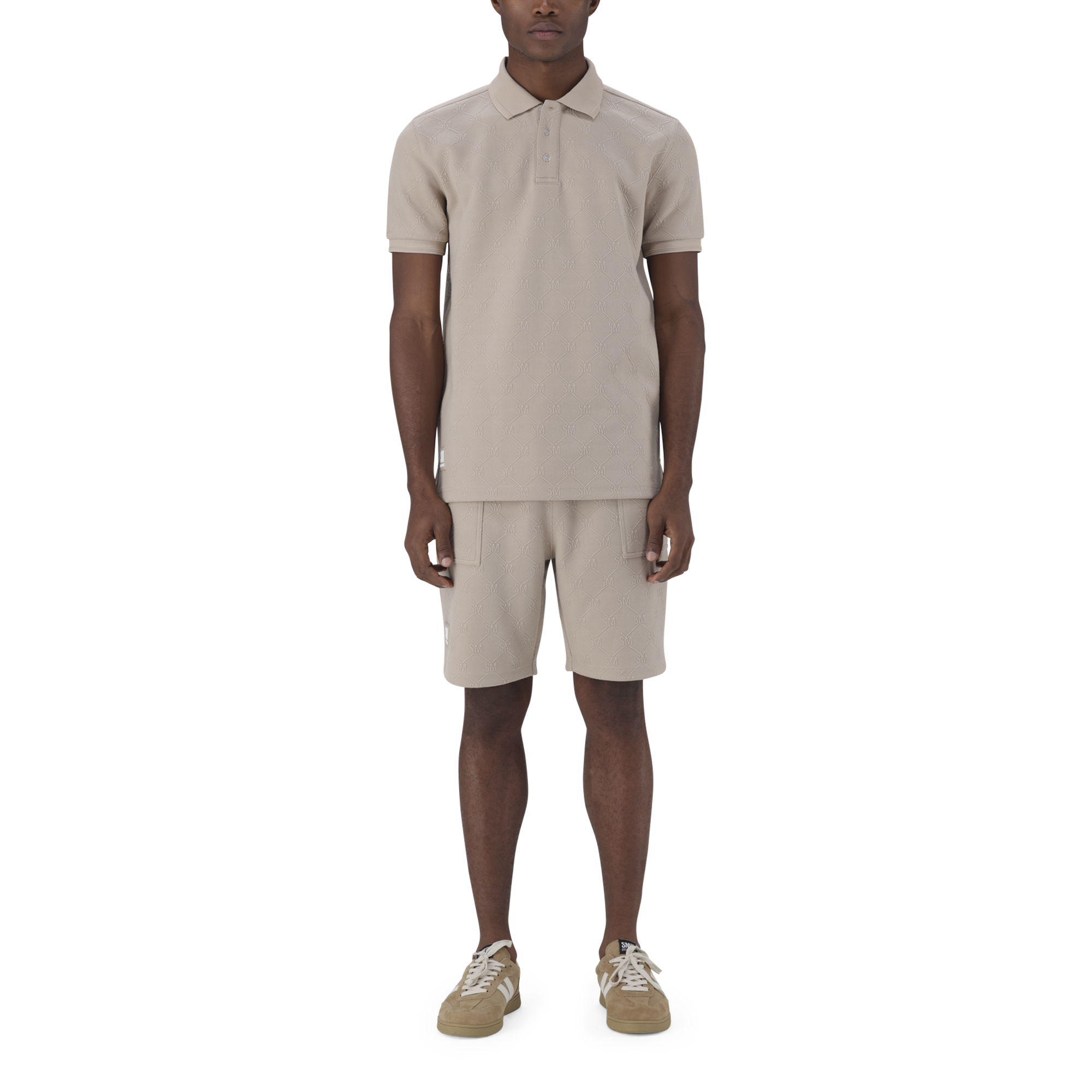PAUL NEUTRAL JACQUARD GOLFER