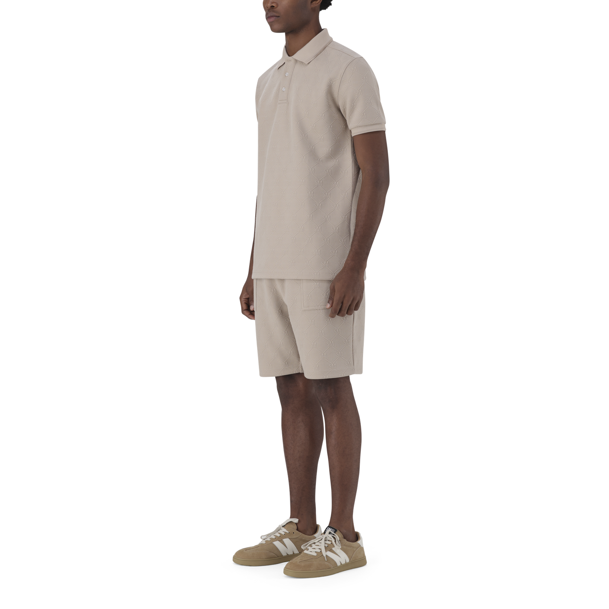 PAUL NEUTRAL JACQUARD GOLFER