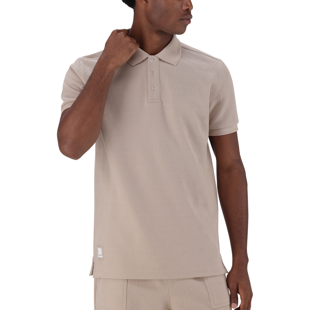 PAUL NEUTRAL JACQUARD GOLFER