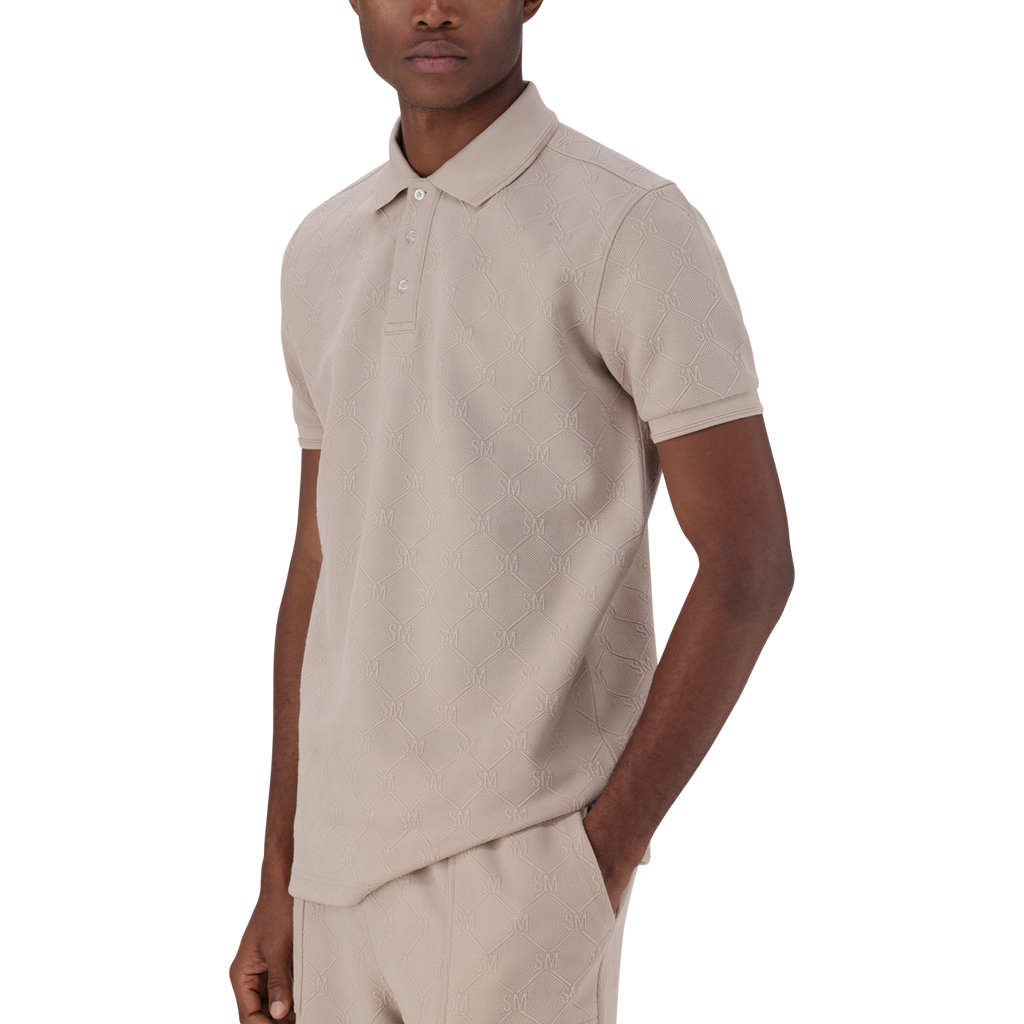 PAUL NEUTRAL JACQUARD GOLFER