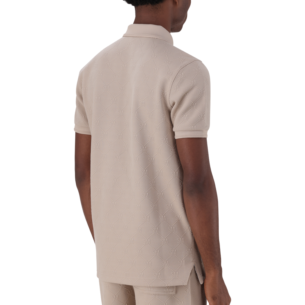 PAUL NEUTRAL JACQUARD GOLFER