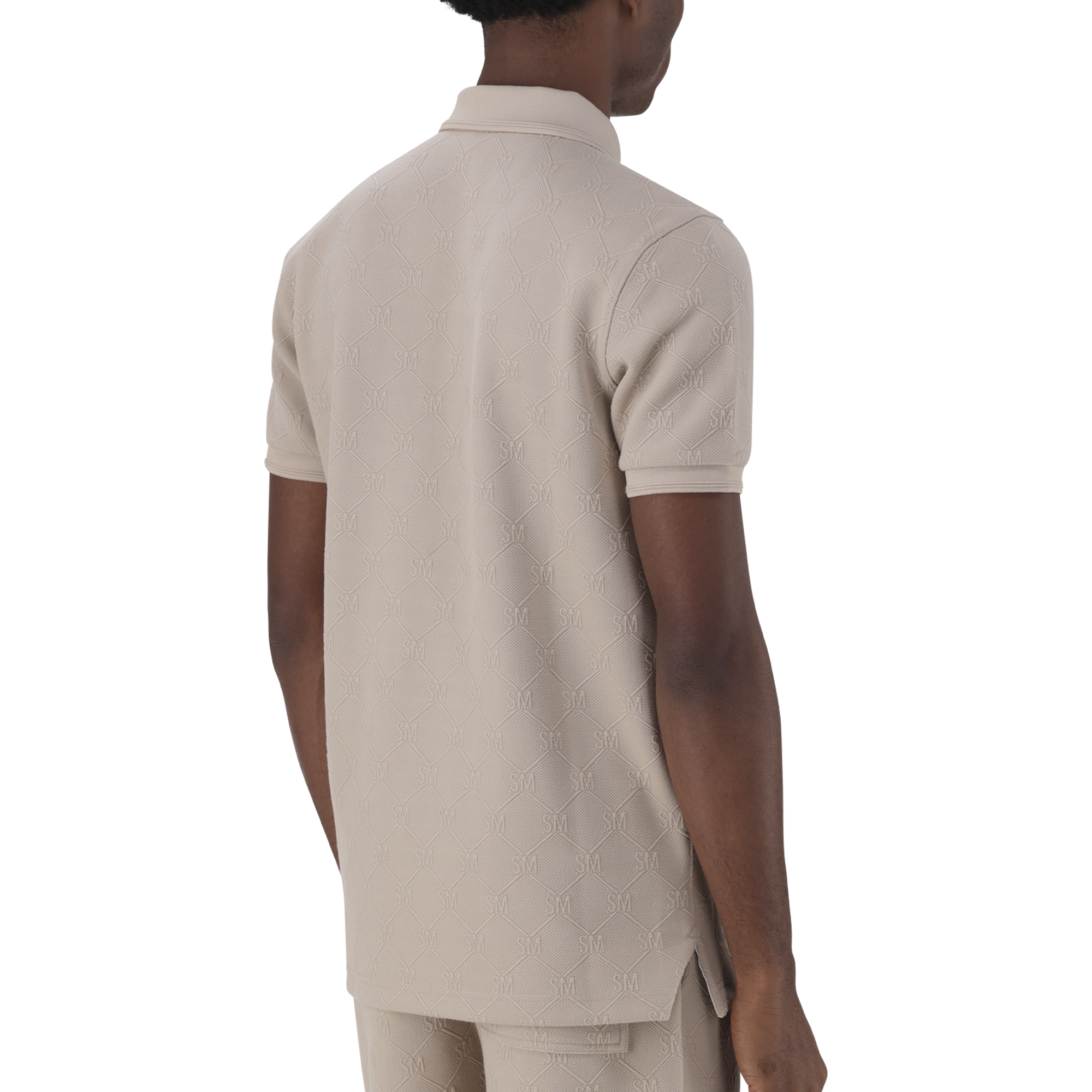 PAUL NEUTRAL JACQUARD GOLFER