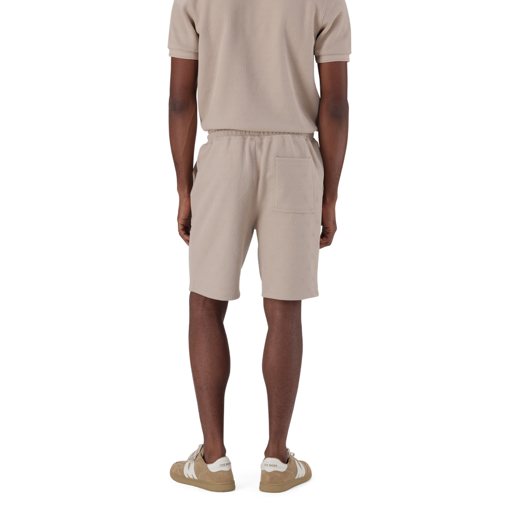 JASPER NEUTRAL JACQUARD SHORTS