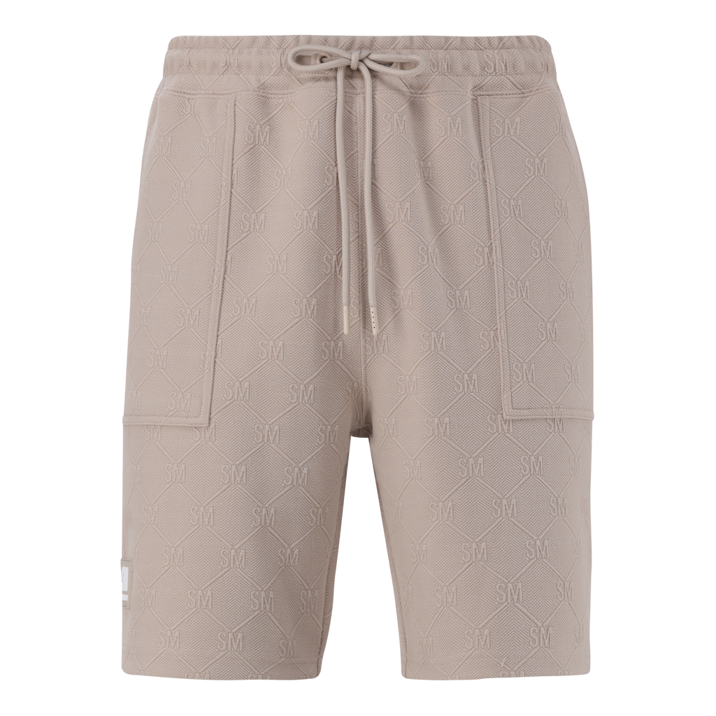 JASPER NEUTRAL JACQUARD SHORTS
