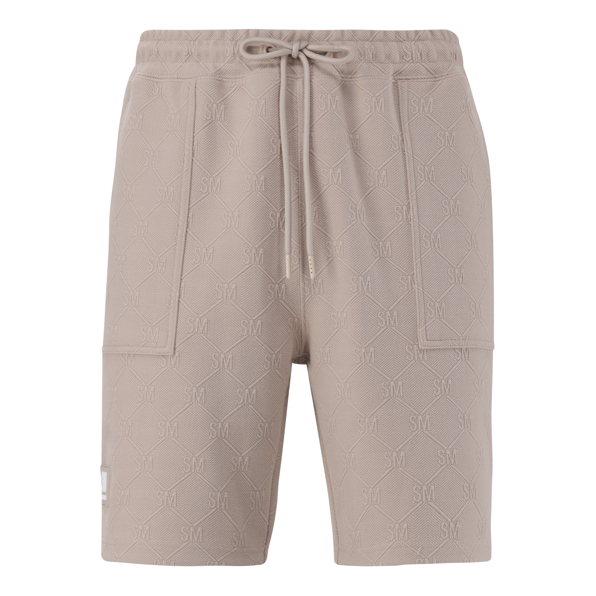 JASPER NEUTRAL JACQUARD SHORTS