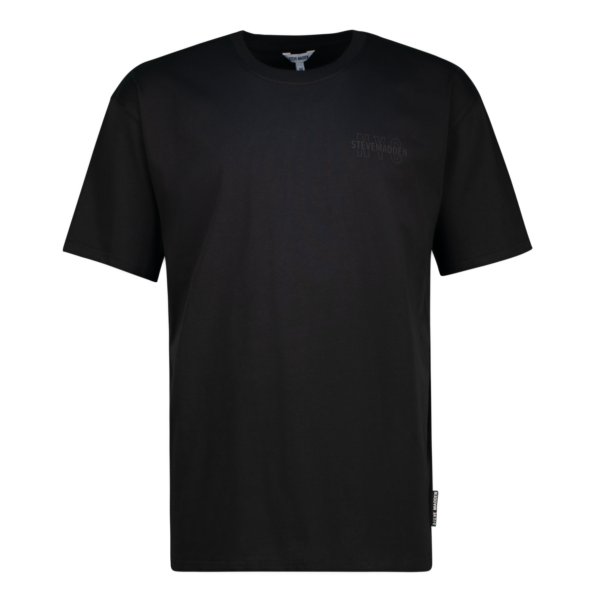 GRAYSON BLACK BOXY LOGO T-SHIRT