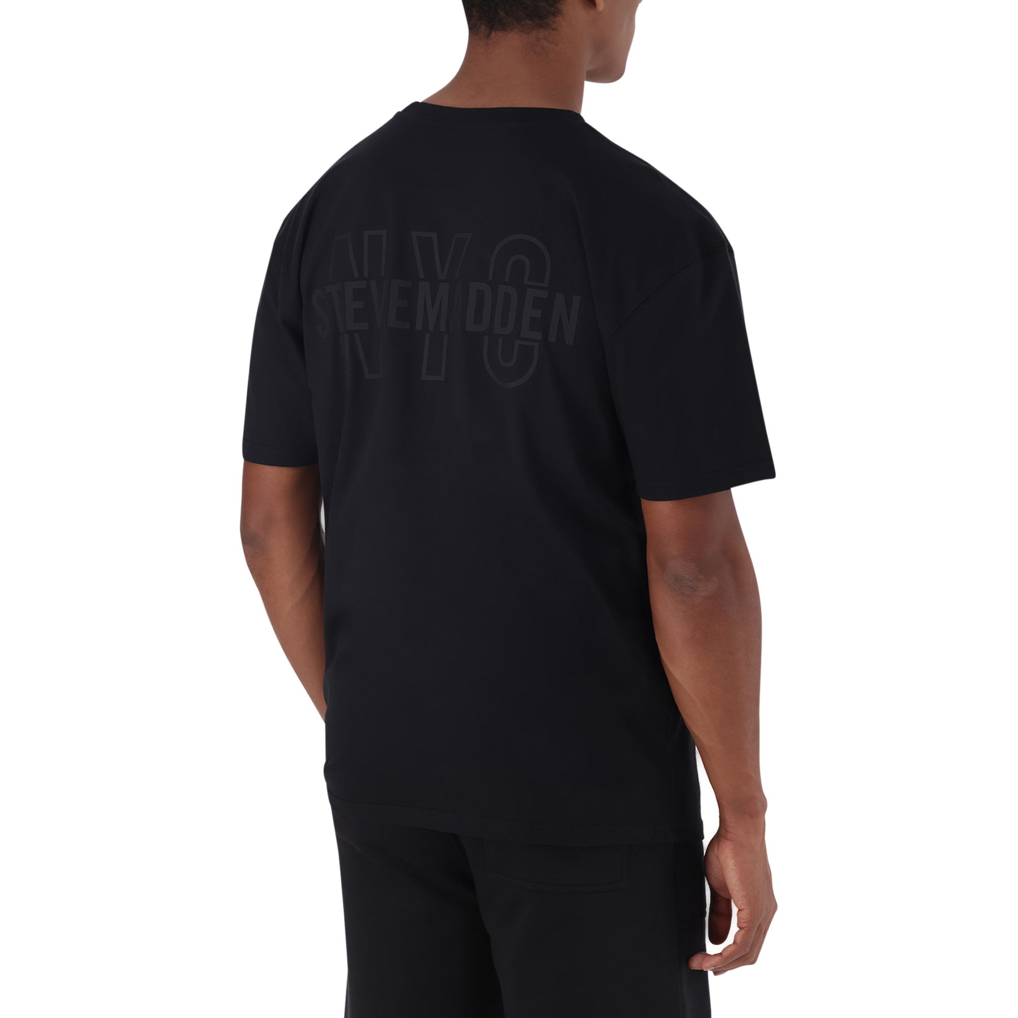 GRAYSON BLACK BOXY LOGO T-SHIRT