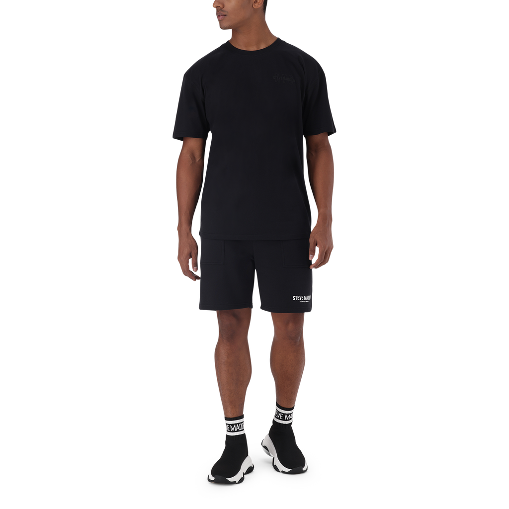 GRAYSON BLACK BOXY LOGO T-SHIRT