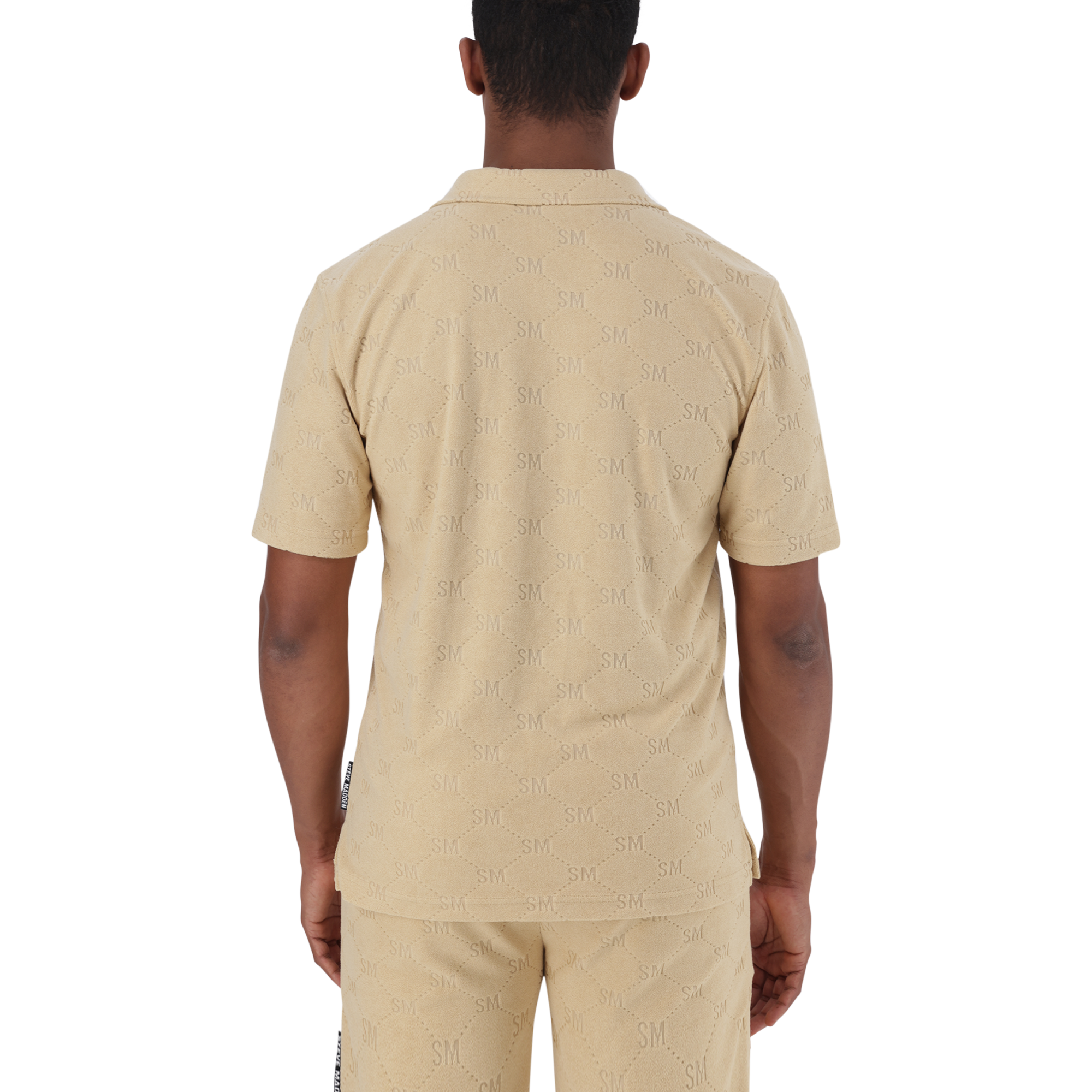 MADDOX DARK STONE EMBOSSED SHIRT