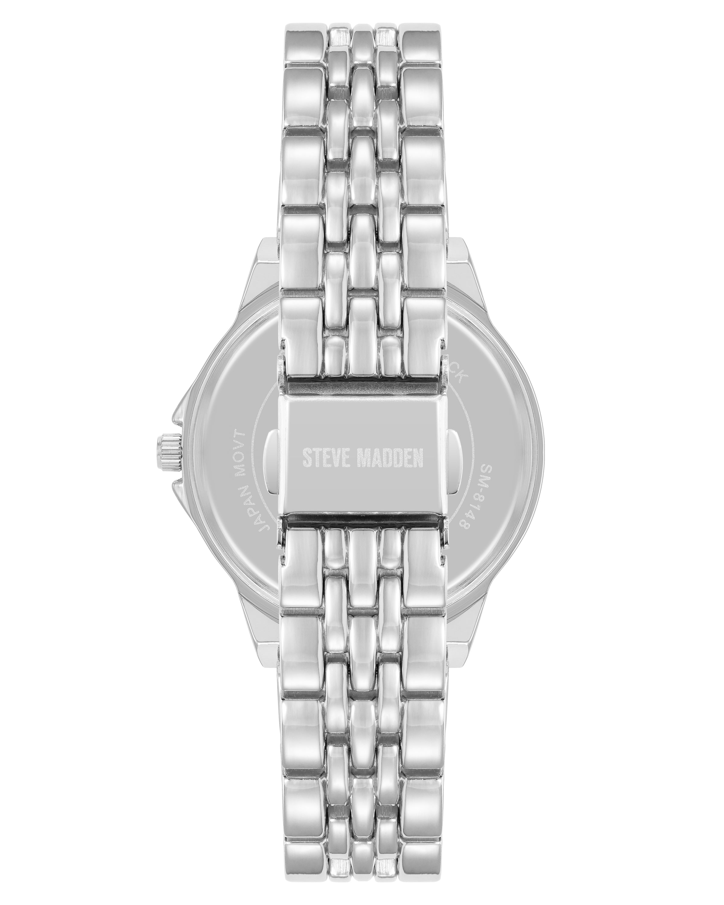 SILVER ECLIPSE WATCH BLACK SILVER