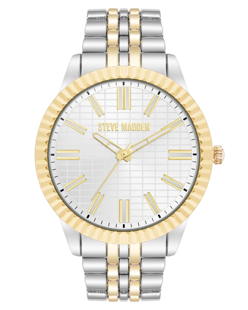 MADDEN BLEND MENS WATCH SILVER MULTI