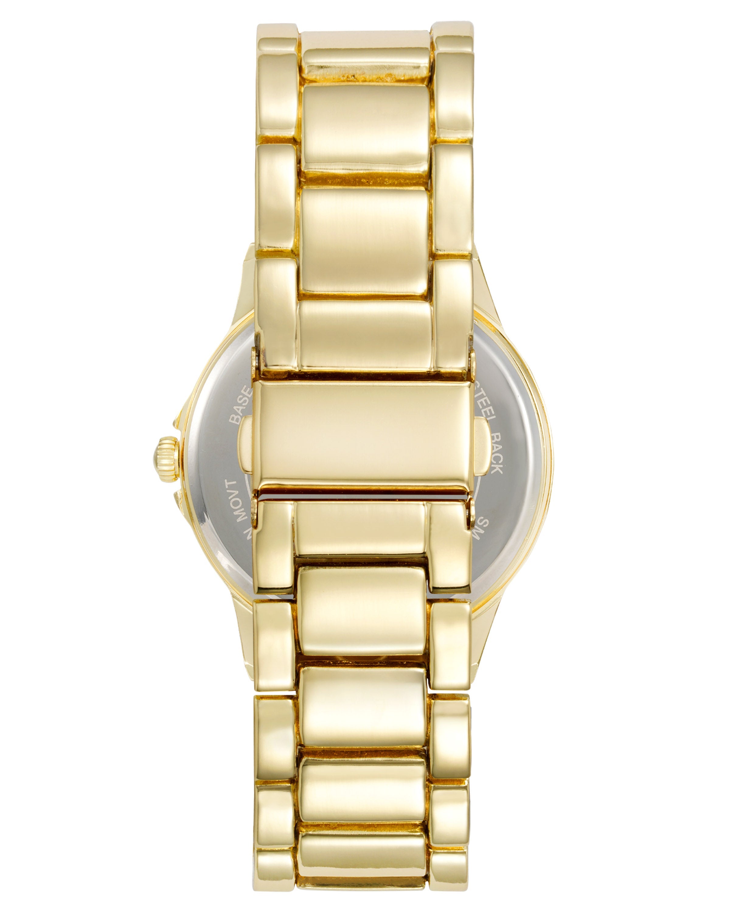 ELIJAH BLACK GOLD MENS WATCH BLACK GOLD