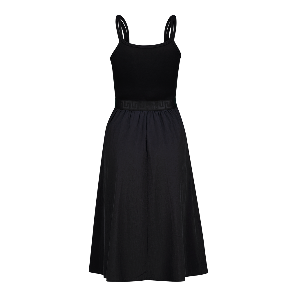 ZORA BLACK BALLERINA MIDI DRESS