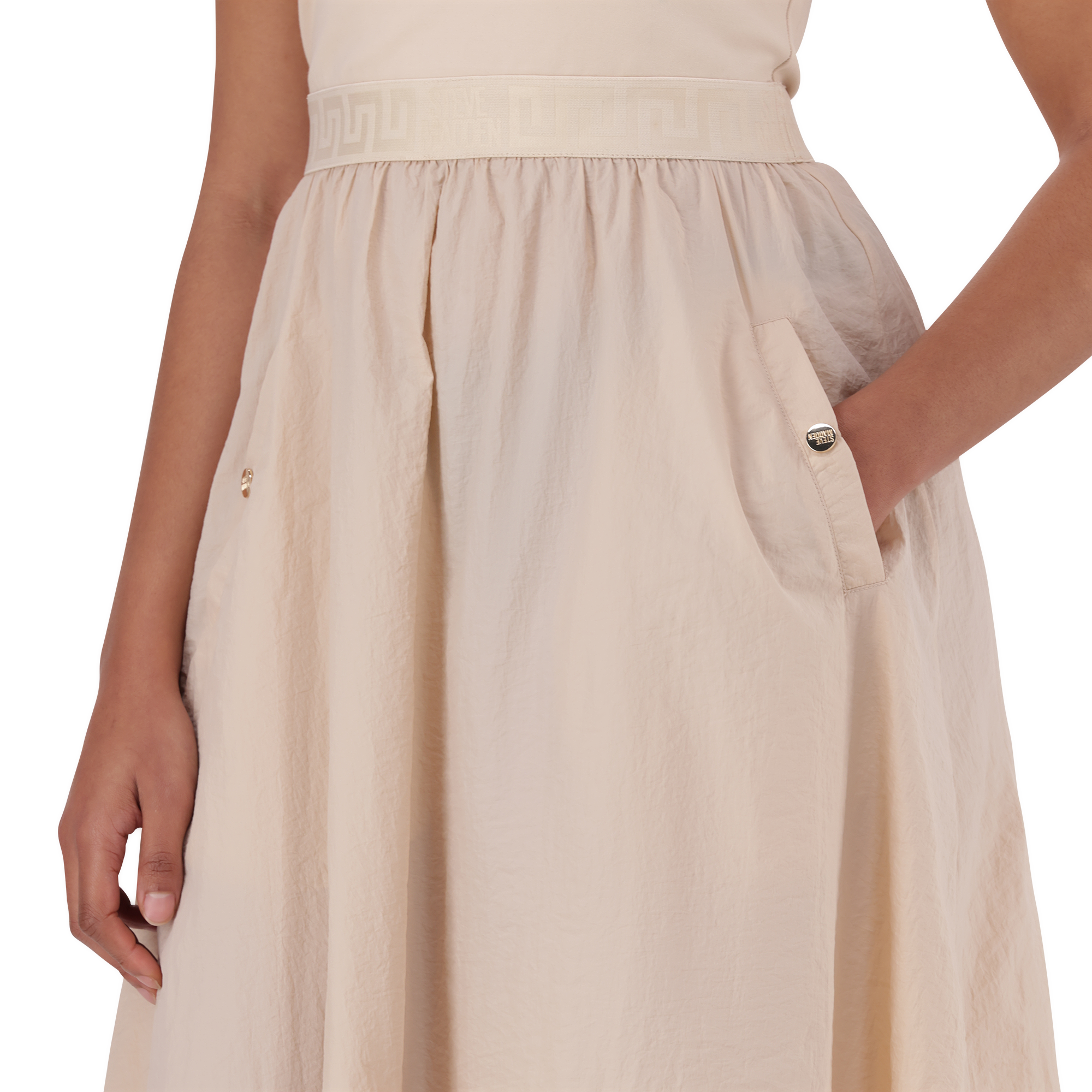 ZORA STONE BALLERINA MIDI DRESS