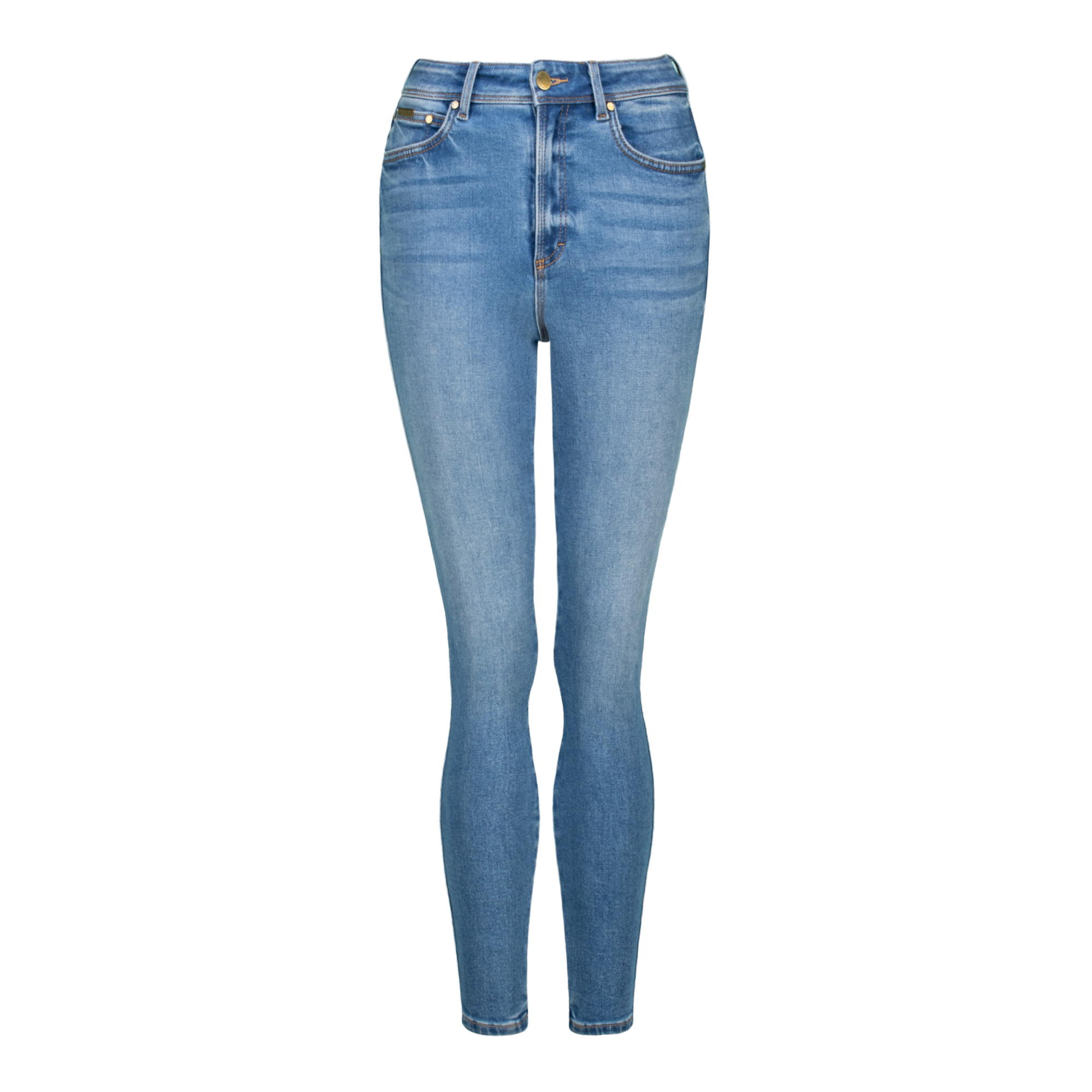 ZOE CONTOUR CURVY MID WASH SKINNY