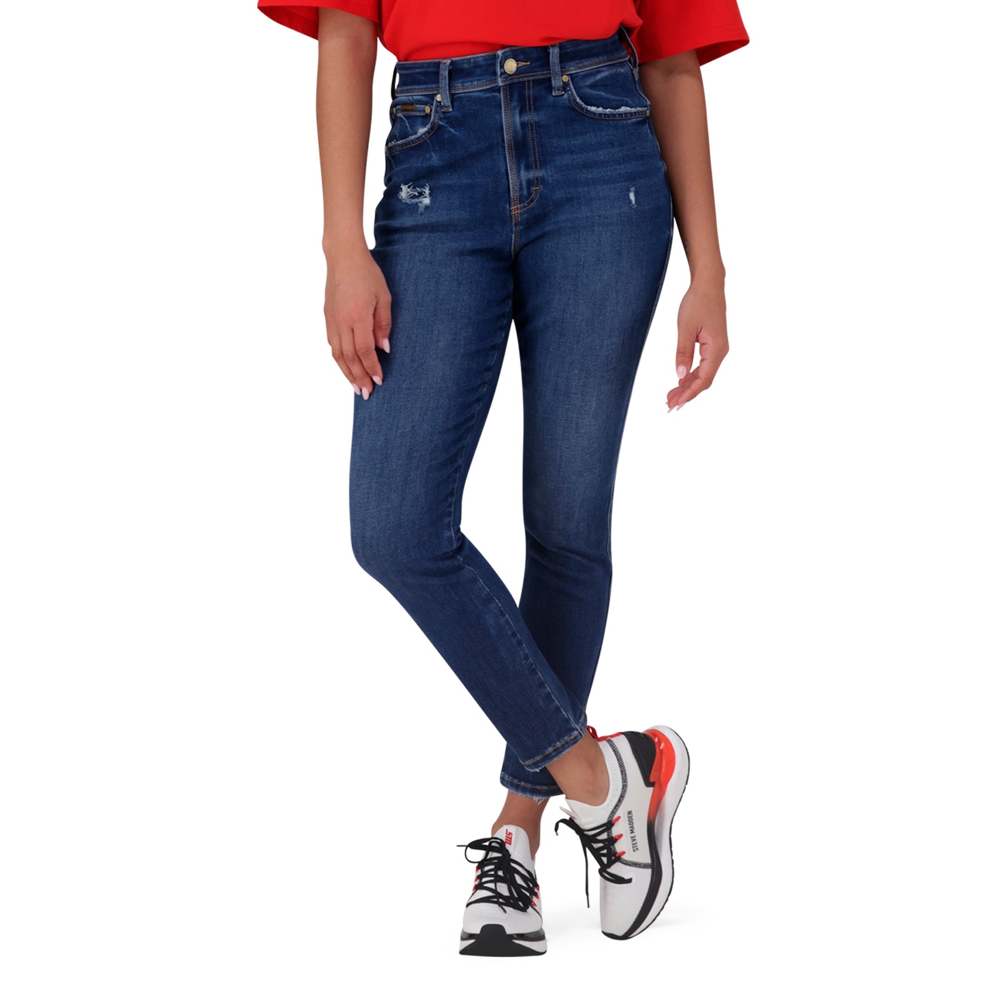 ZOE CONTOUR CURVY DARK BLUE SKINNY