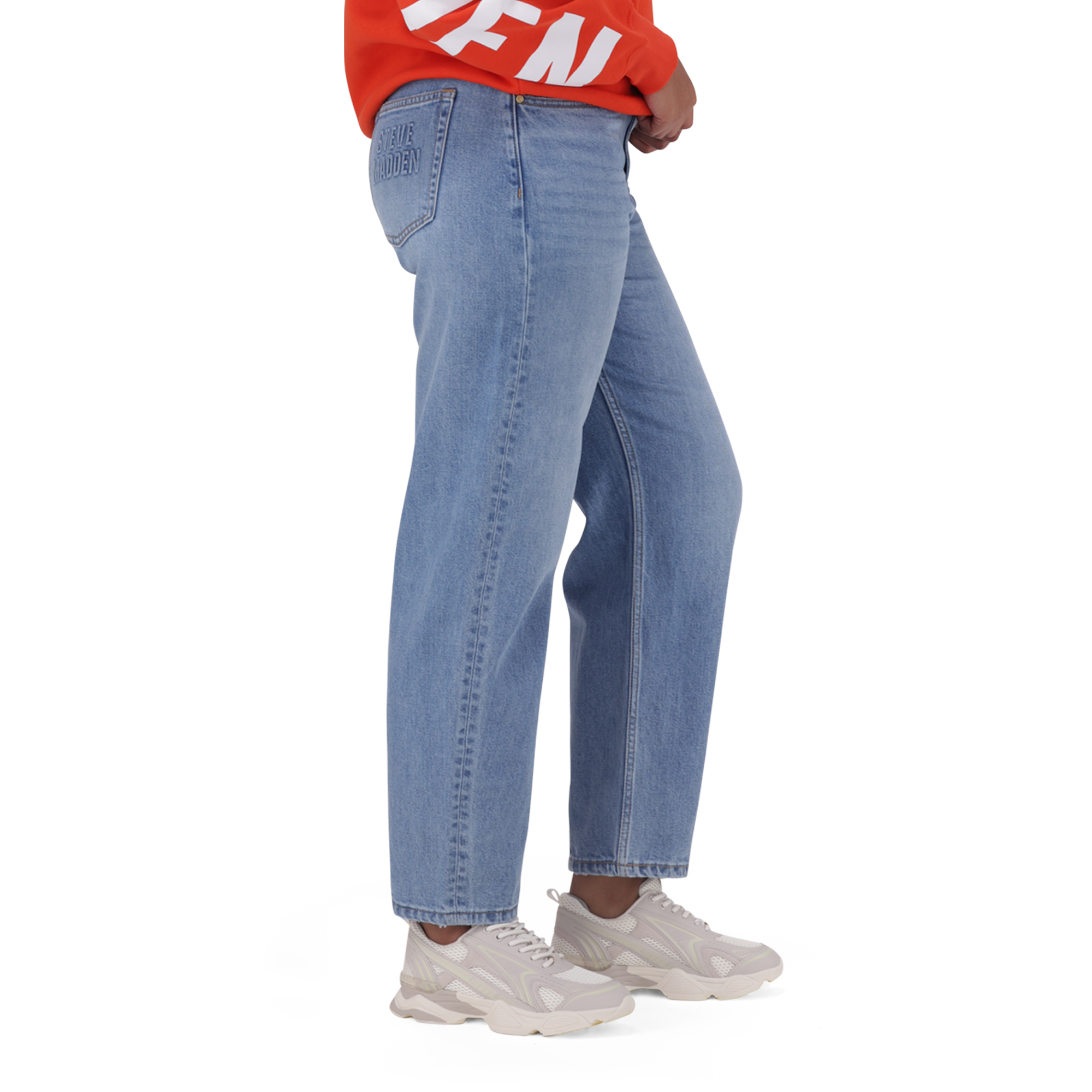 MILLIE BARREL MID BLUE JEANS