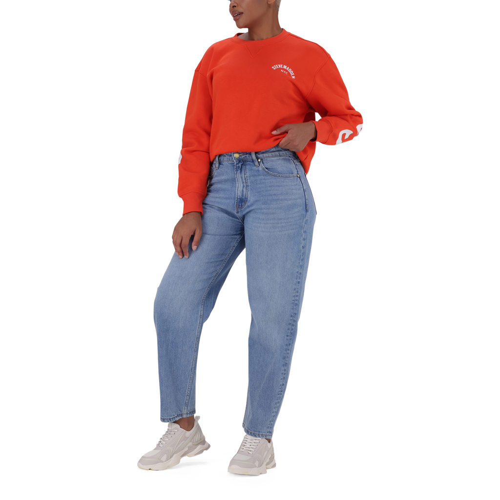 MILLIE BARREL MID BLUE JEANS