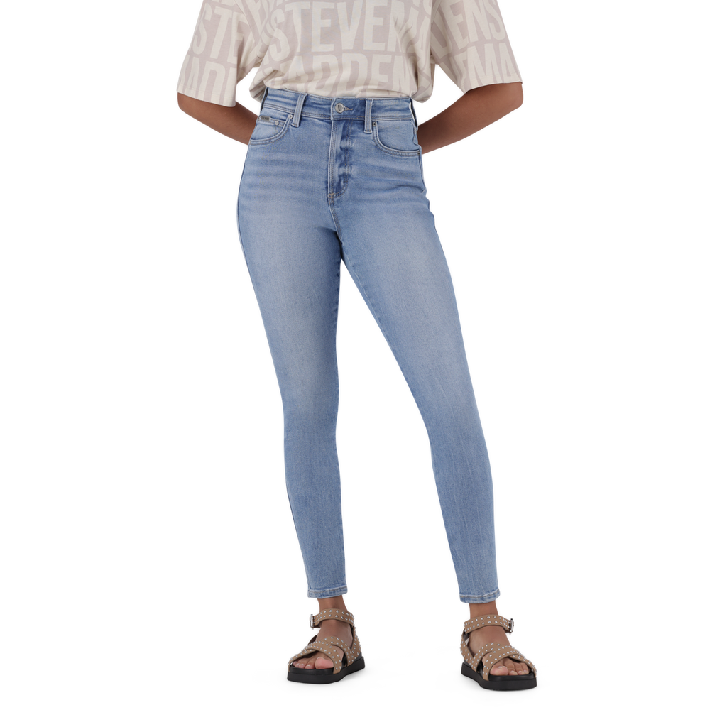 ZOE CONTOUR CURVY MID WASH SKINNY
