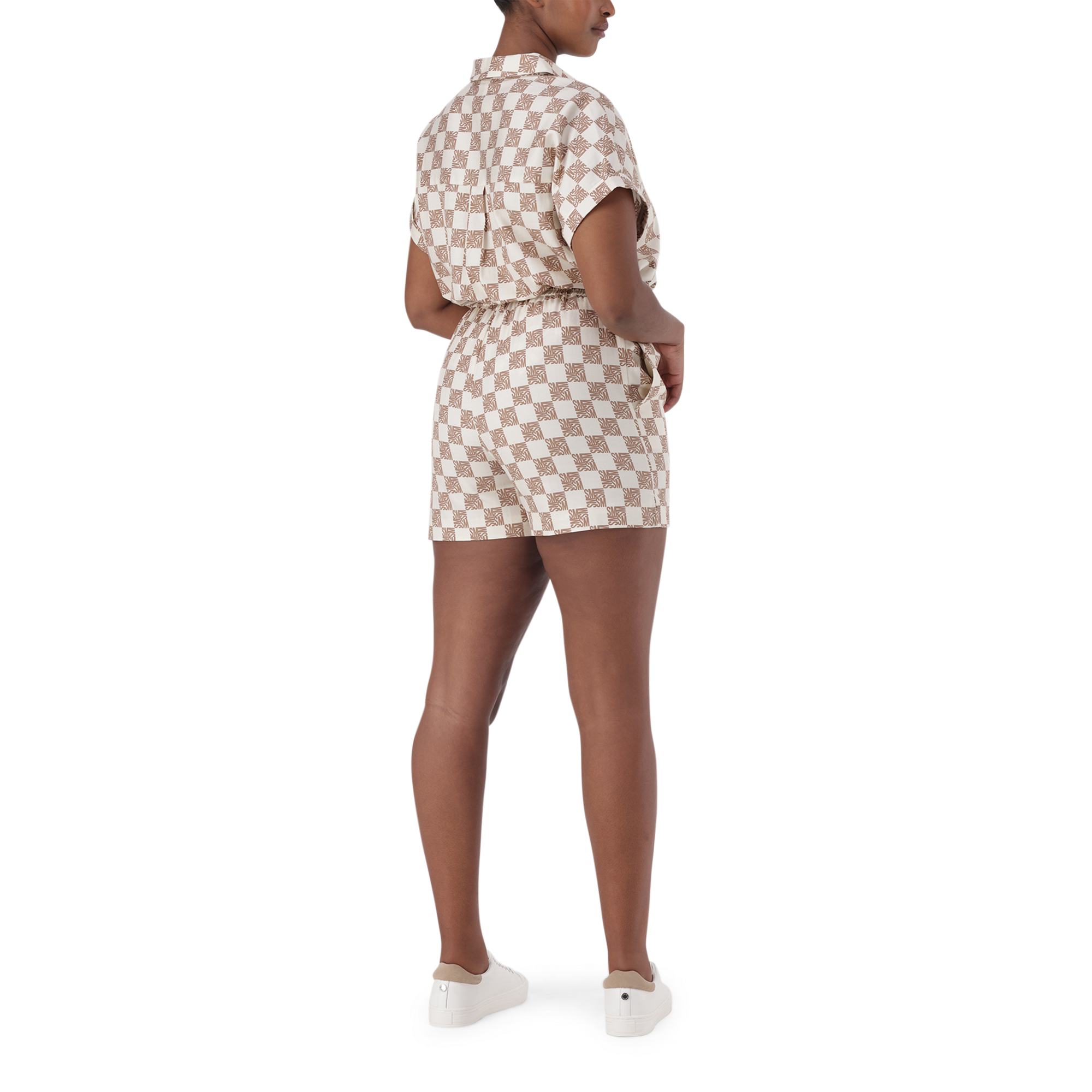 NOVA ICE COFFEE ALLOVER PRINTED SHORTS