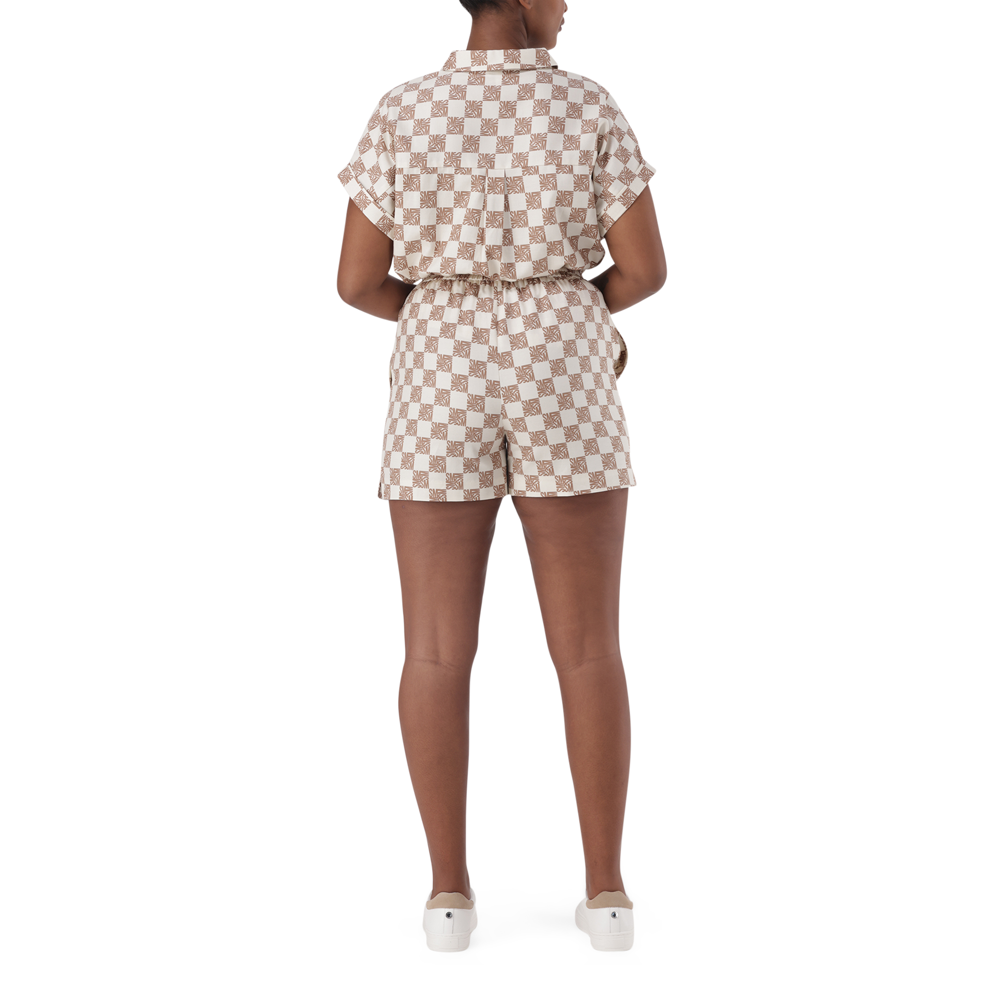 NOVA ICE COFFEE ALLOVER PRINTED SHORTS