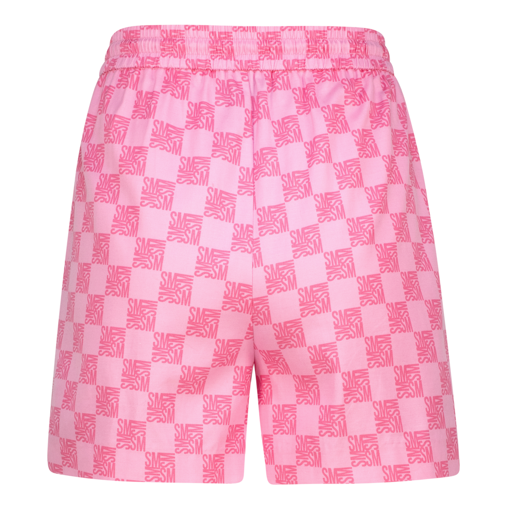 NOVA PINK ALLOVER PRINTED SHORTS
