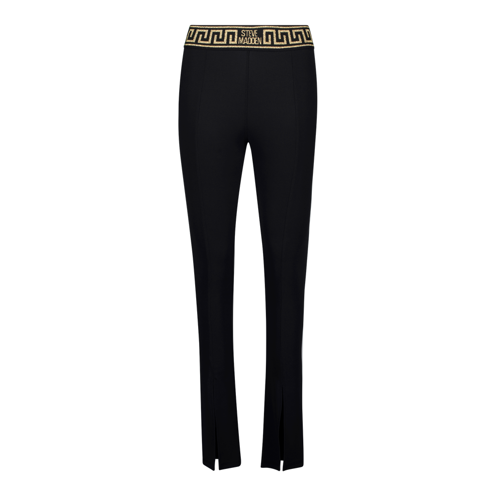 BAILEE BLACK FLARE SPLIT FRONT LEGGING