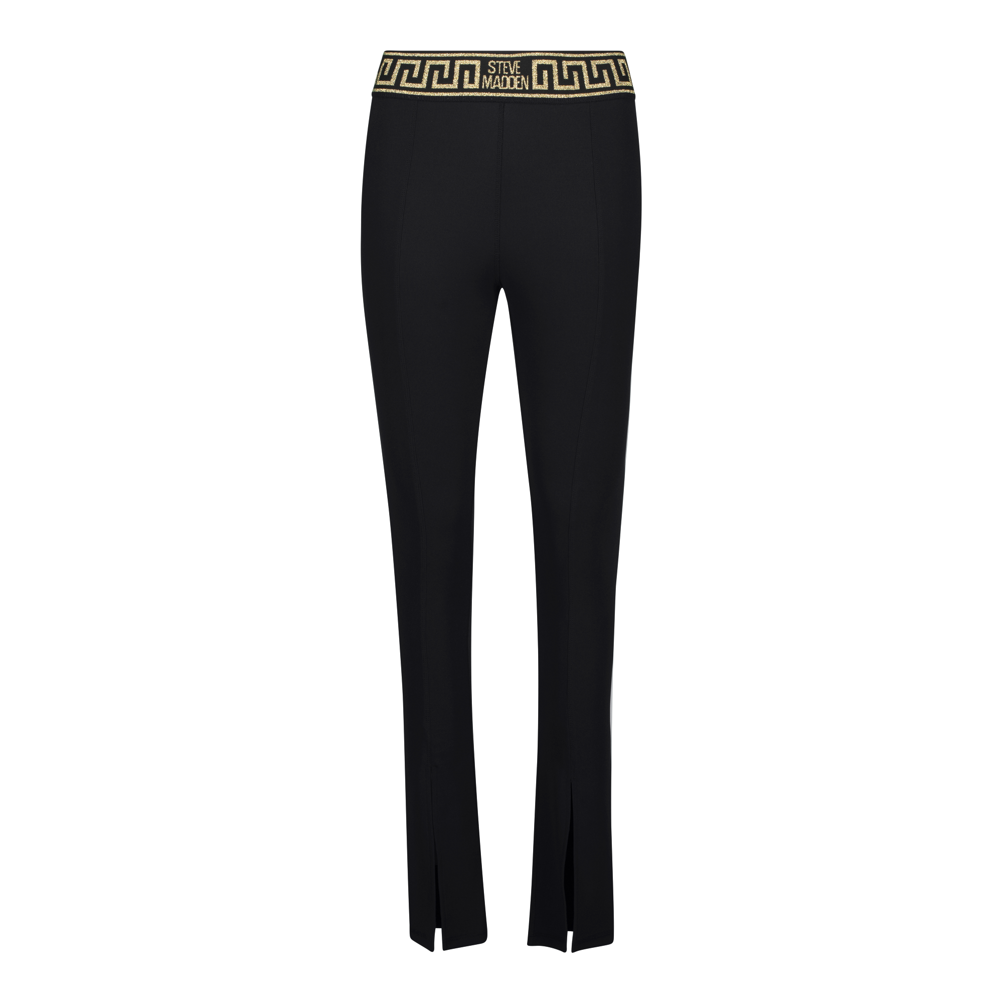 BAILEE BLACK FLARE SPLIT FRONT LEGGING