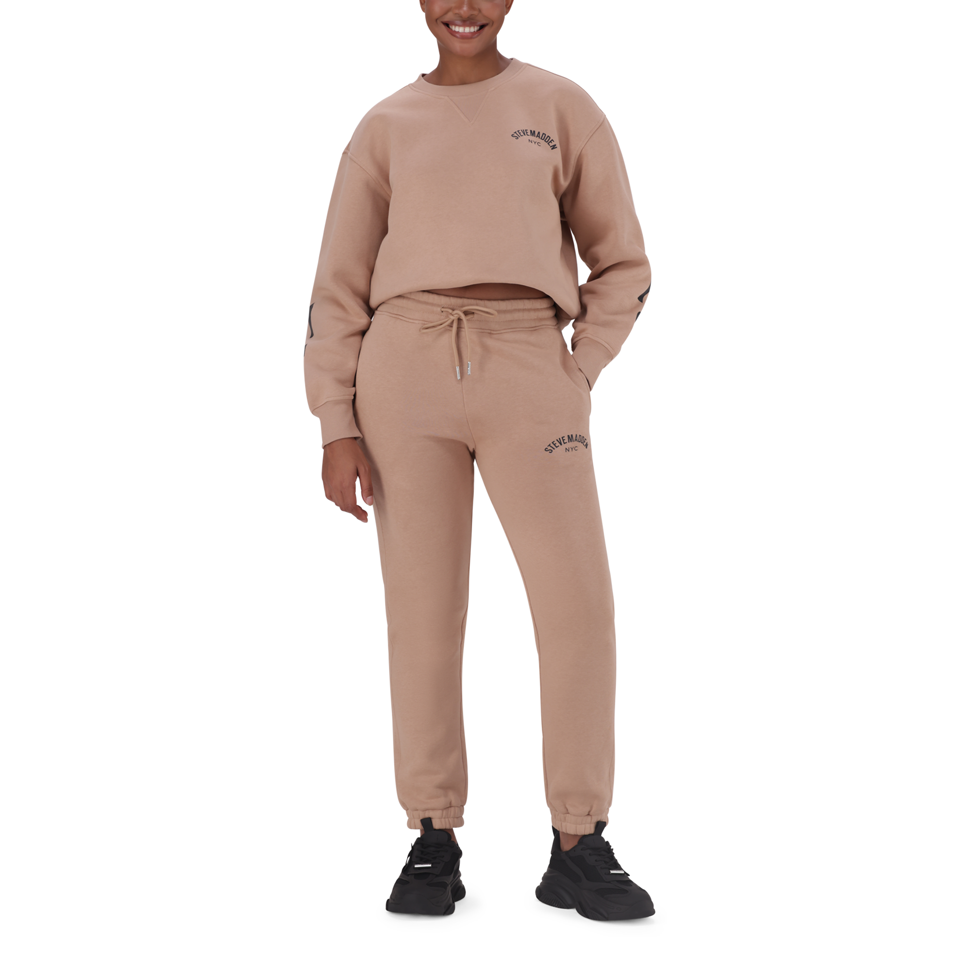 AZALEA BISCUIT FLEECE JOGGER