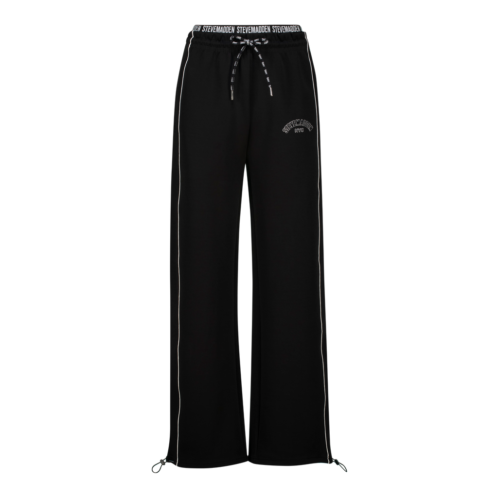 GILLIAN BLACK SCUBA WIDELEG JOGGER