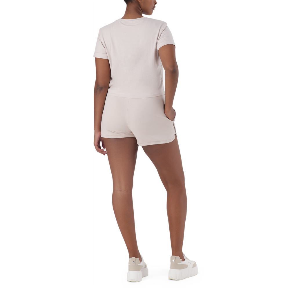 TAMSYN CHAMPAGNE JOGGER SHORTS