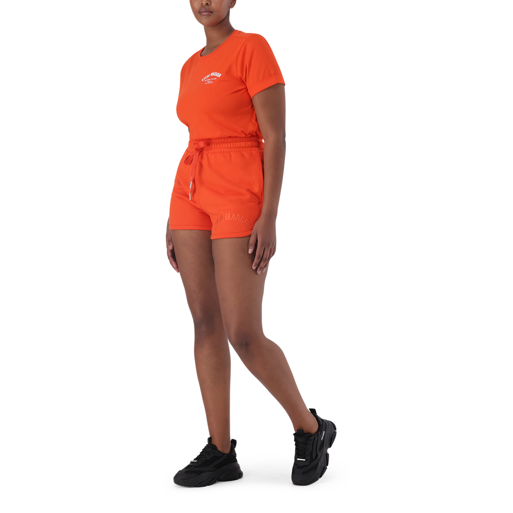 TAMSYN TANGERINE JOGGER SHORTS