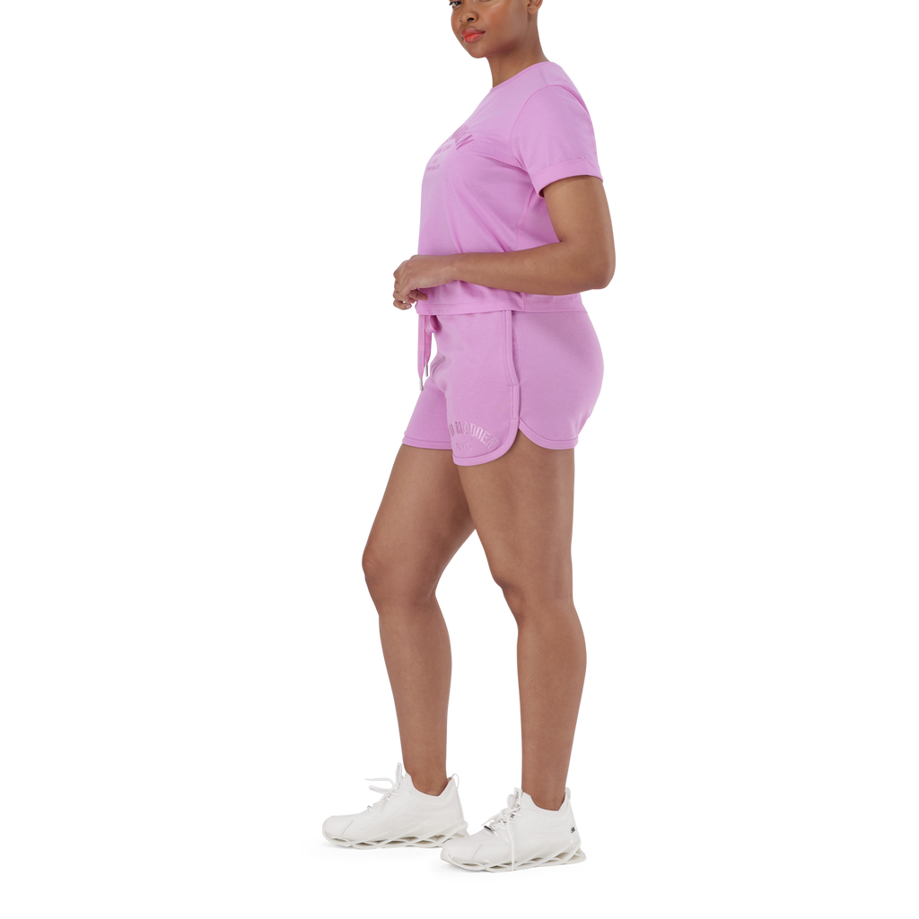 TAMSYN VIOLET RAVE JOGGER SHORTS