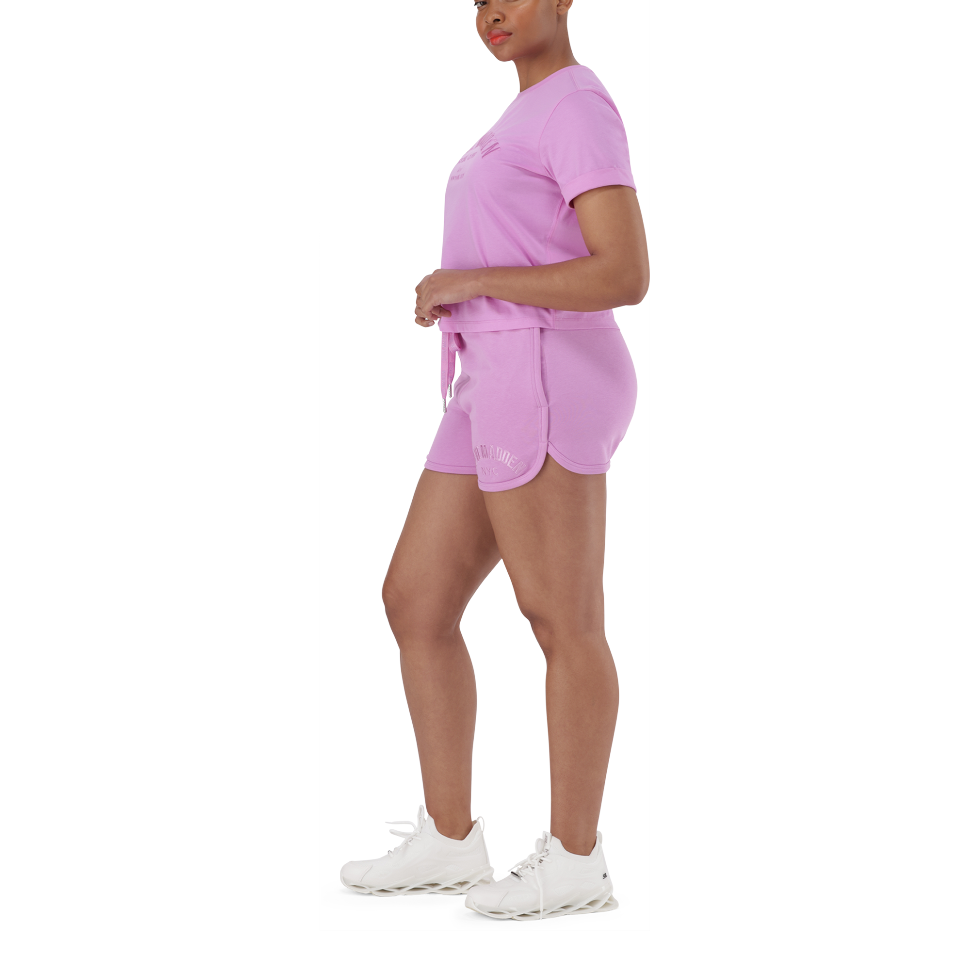 TAMSYN VIOLET RAVE JOGGER SHORTS